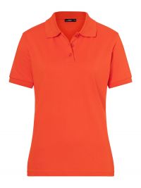 Polohemd Damen in Orange